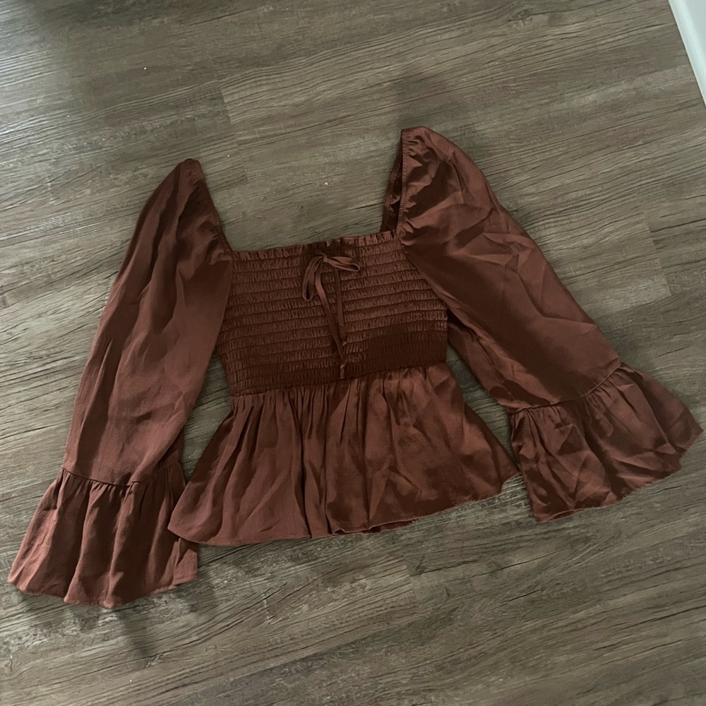 Brown Top - Like New!
